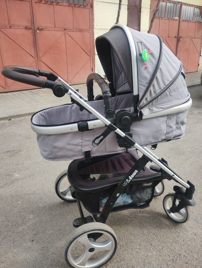 Бешка количка с комбиниран кош Chipolino
