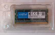 Laptop RAM Crucial 8GB DDR3 - 1600MHz