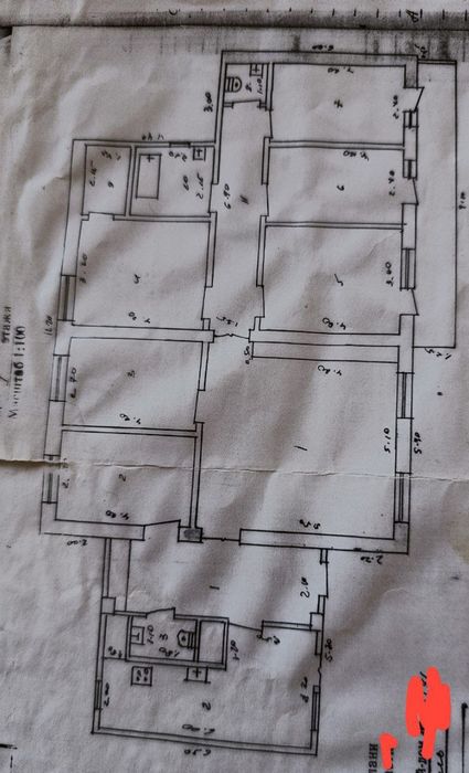 Ул,Беруни квартира  весь 2 этаж 200м2