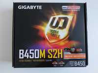 Placa de baza Gigabyte B450M S2H (V 1.x), AM4, DDR4, 7.1 ch, 1 Gbps