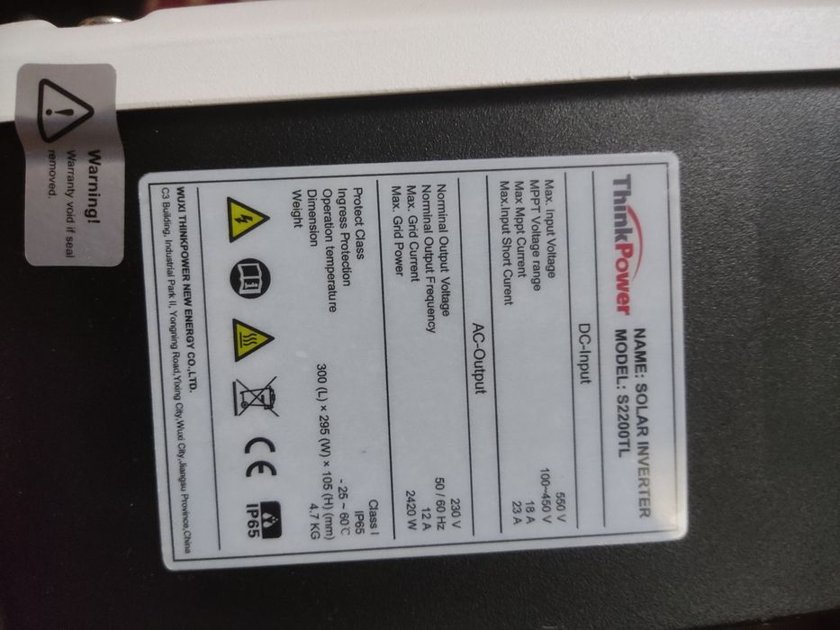 Продаётся НОВЫЙ инвертор