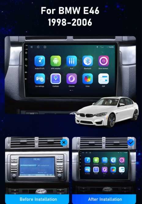 Navigatia Dedicata Android Pentru BMW Seria 3 E46