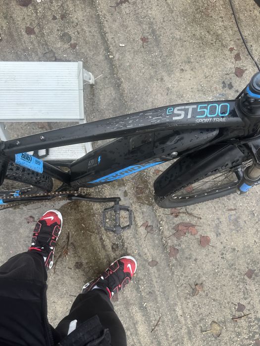 Bicicleta electrica MTB Rockrider e-st500