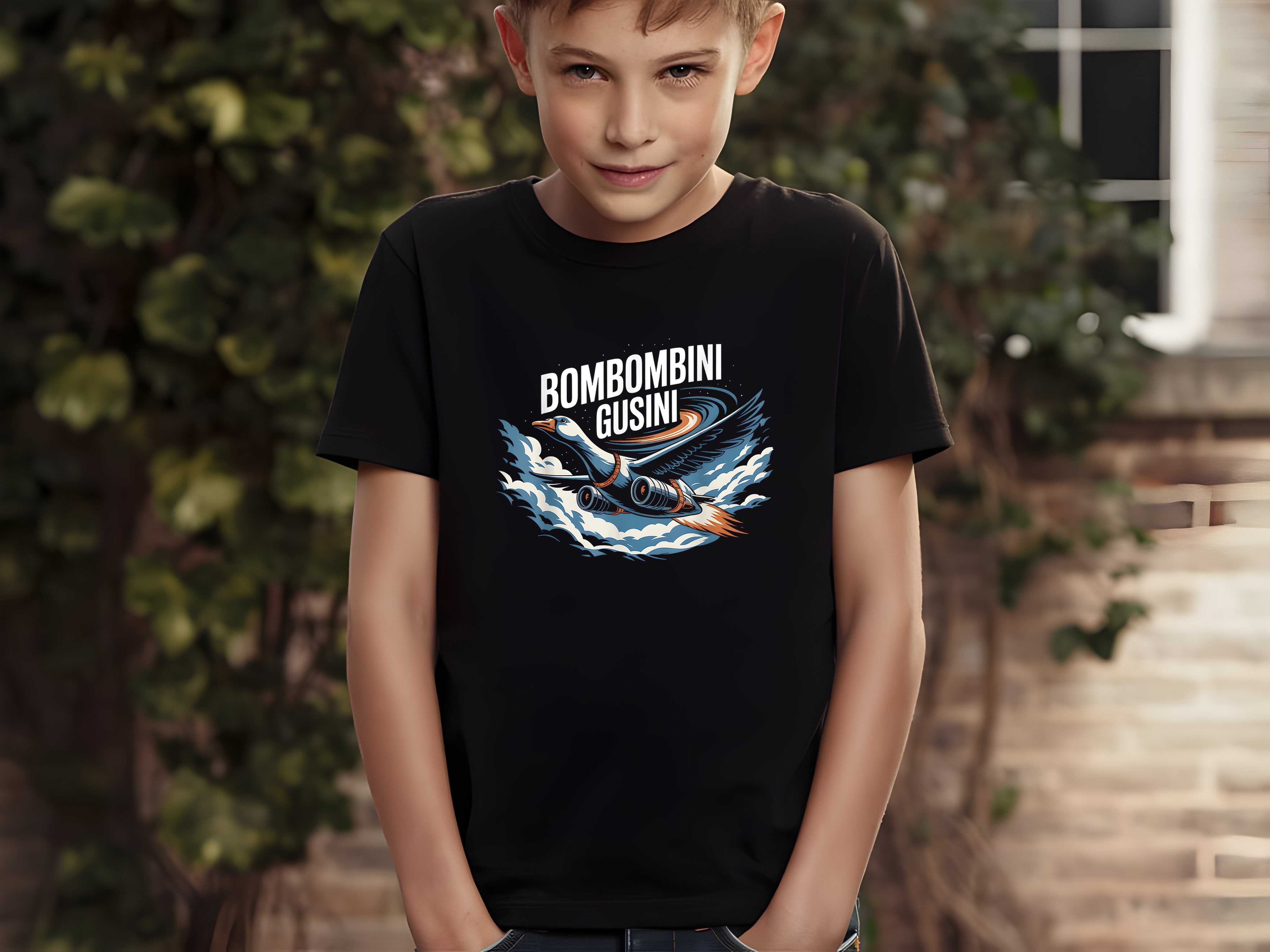 Детска тениска с BOMBOMBINI GUSINI Italian Brainrot