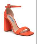 Оранжеви сандали на ток Steve Madden