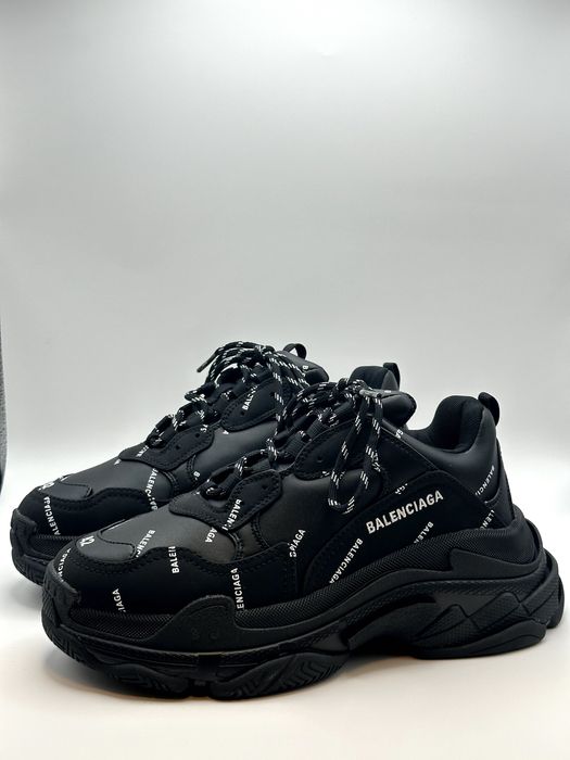 Balenciaga Triple S Black Multi Sneakers