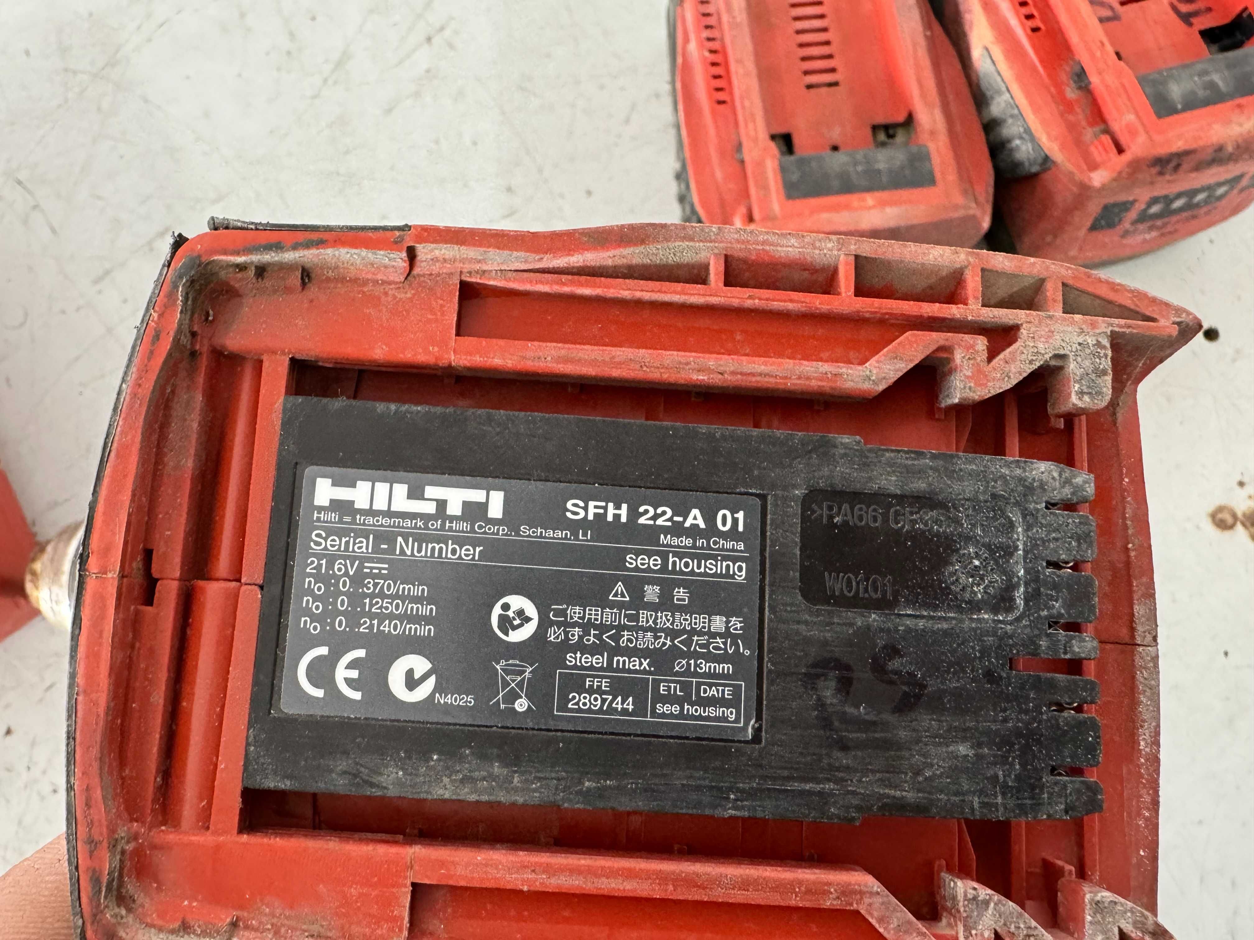 Винтоверт -  Hilti 21.6 V Li ion