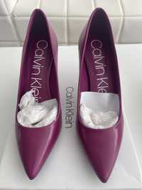 Pantofi damă Calvin Klein, culoare Magenta, originali, noi