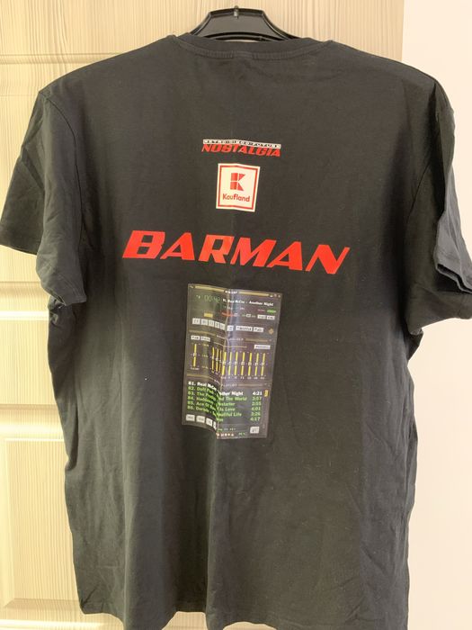 Tricou Nostalgia Barman 2024 2025 bumbac L XL tricouri noi