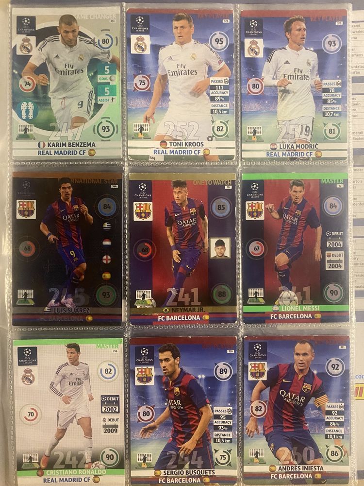 Panini Adrenalyn XL UEFA Champions 2014-2015