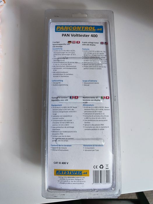 Tester tensiune Tester tensiune curent electric Pancontrol