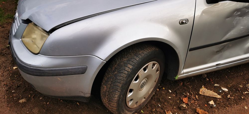 Bara fata vw bora argintiu metalizat