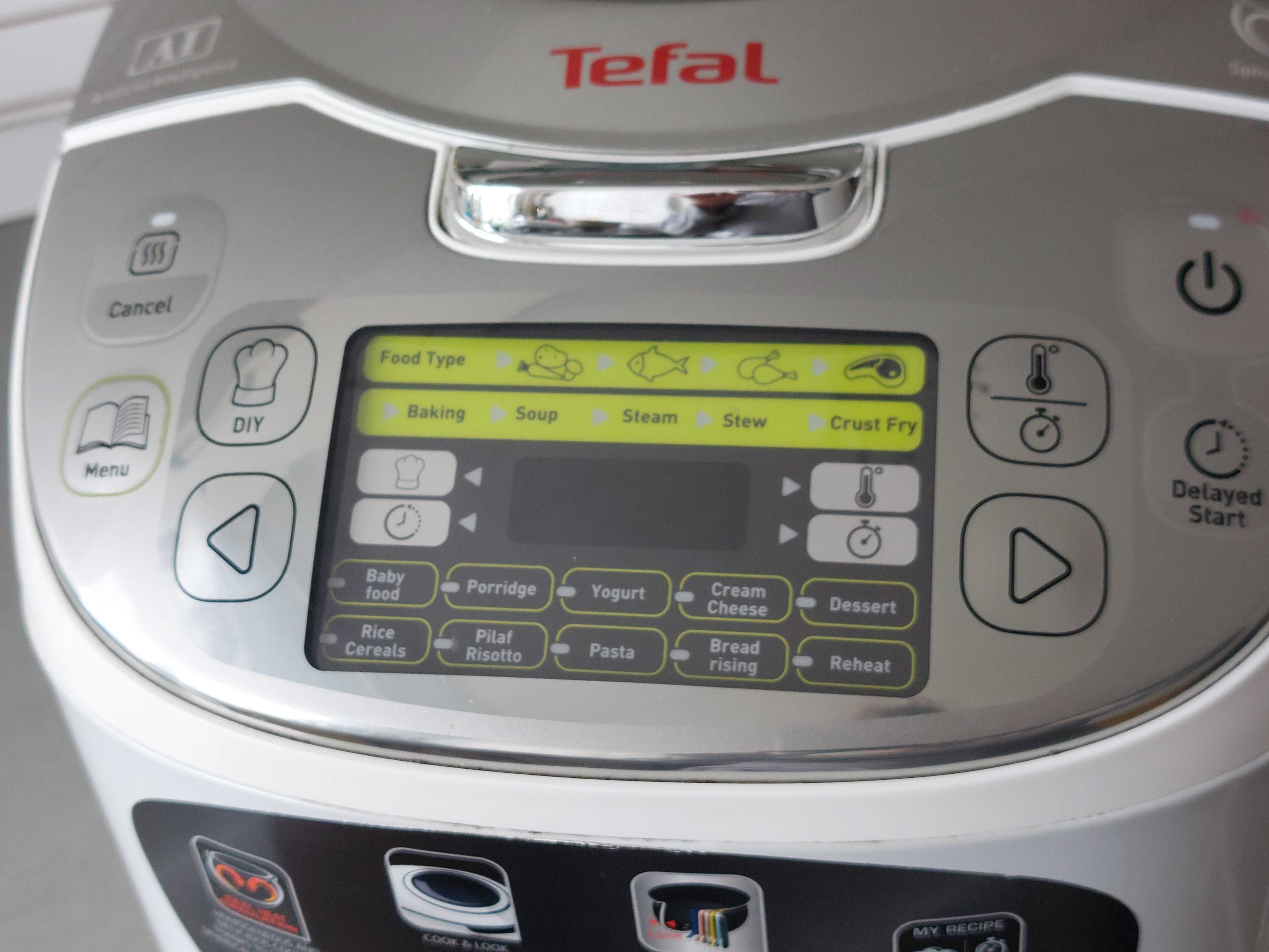 Vand Multicooker TEFAL Fuzzy Spherical RK812110, 5l, 750W, 45 prog