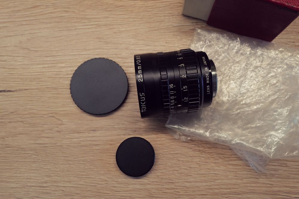 Obiectiv foto 25mm F 0.85 Tarcus C mount Japan
