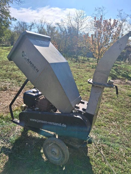 Tocator crengi Jansen GTS 1500-E, 15cp, Schredder 11Kw