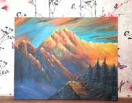 Tablou pictat manual 40x50 cm
