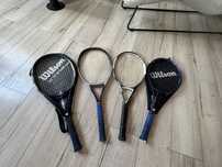 Vand 4 rachete de tenis (3 Wilson + 1 Yonex)