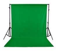 Зелен екран за фото и видео ефекти , зелен фон , различни размери