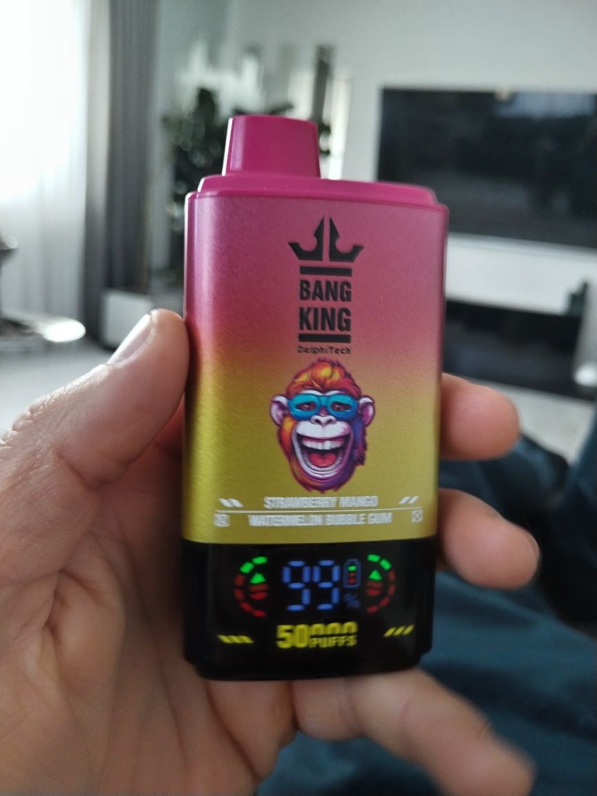 Vape 50.000 puffs 2 arome Display Reincarcabile