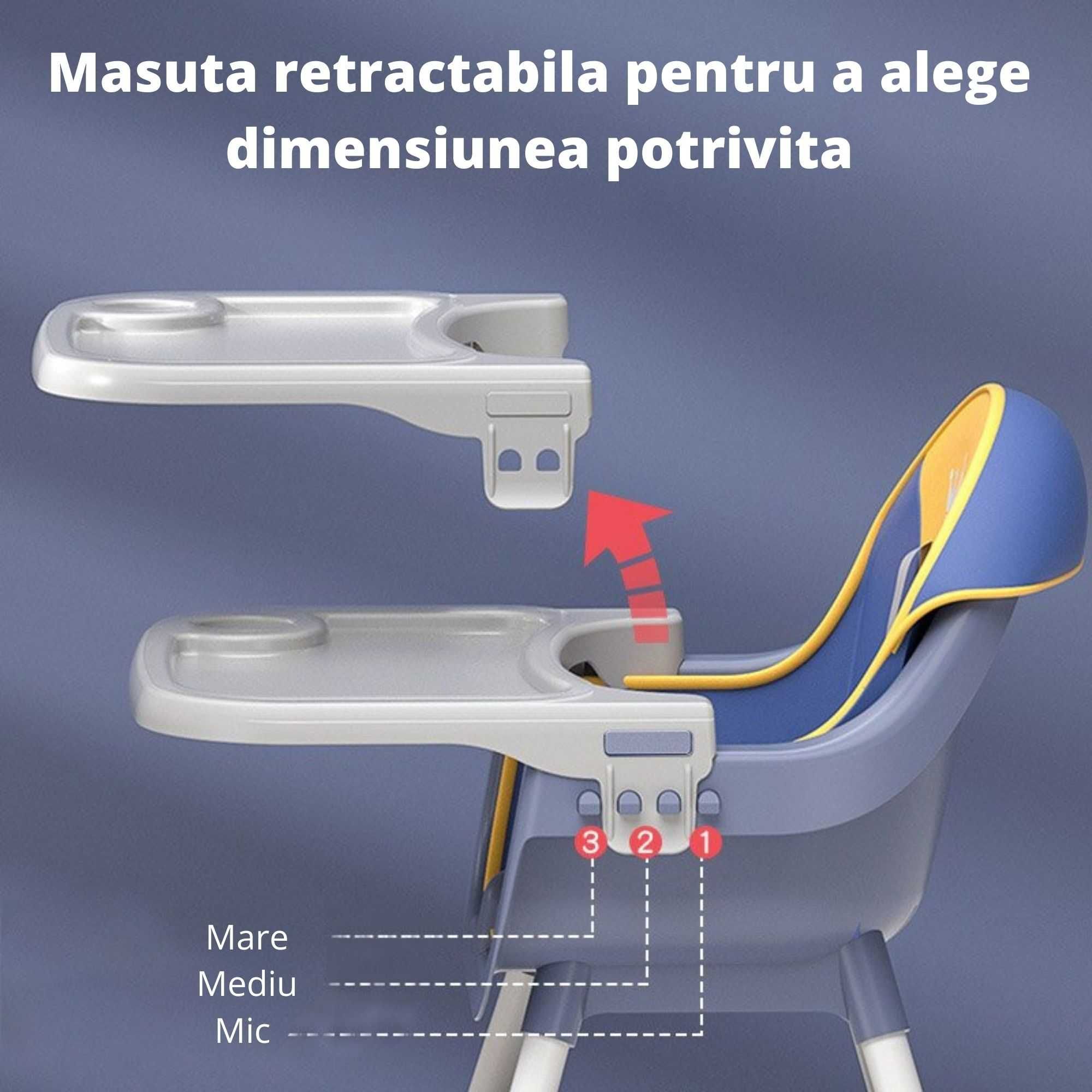 Scaun Masa Copii/ Bebelusi, Resigilat/ Stare Perfecta