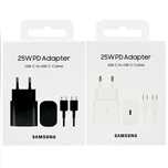 Зарядно за Samsung 25W за бързо зареждане с кабел USB тип C