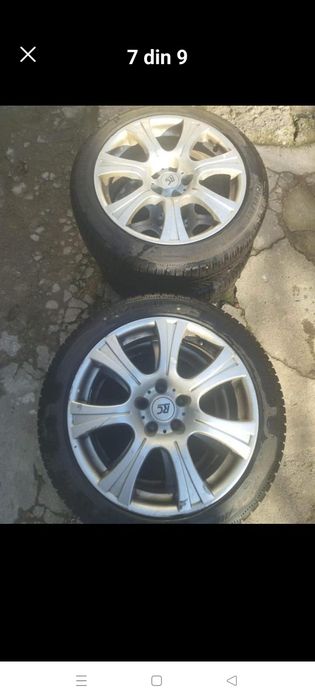 Genti aliaj+ cauciuc iarna 18