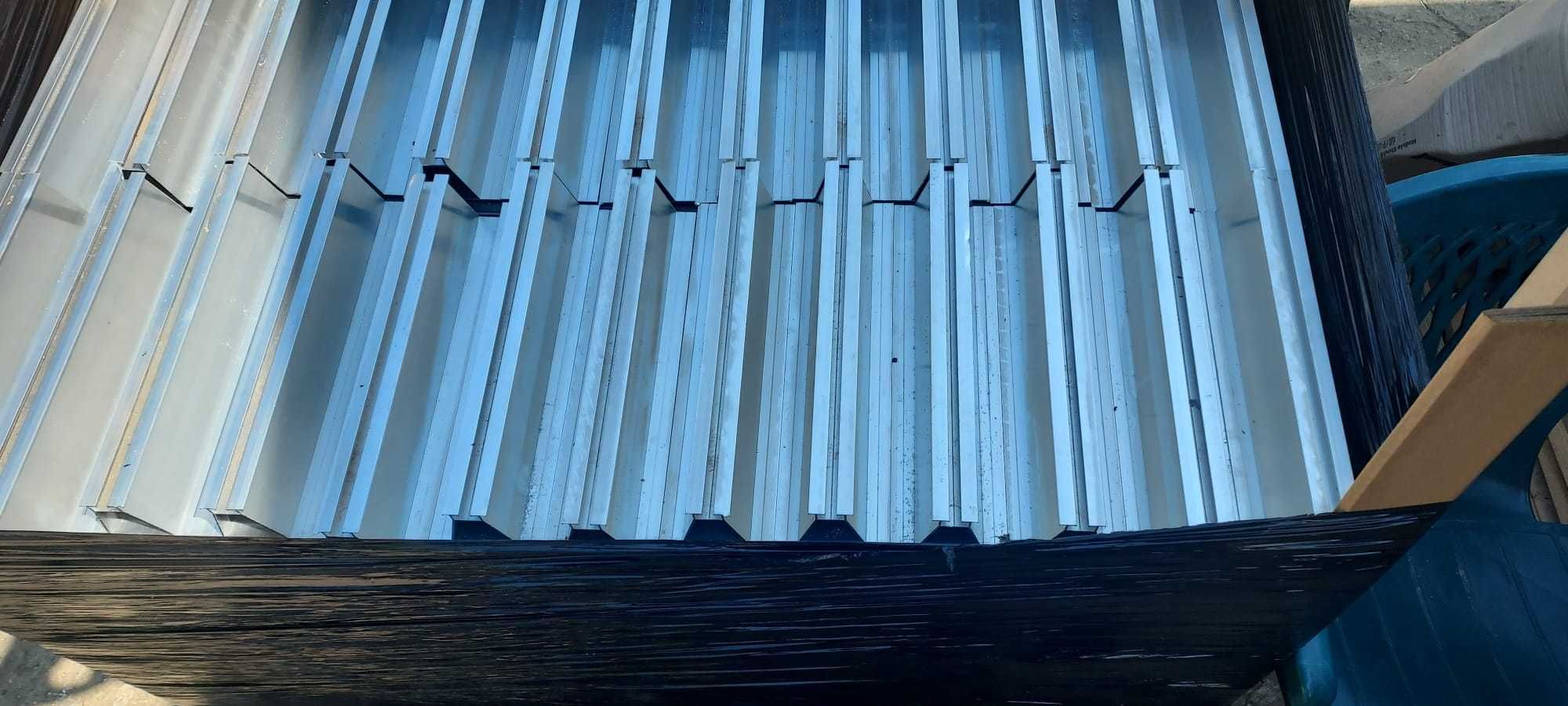 Minirail profil sina de montaj panouri fotovoltaice H63mm