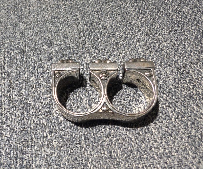 Chrome Hearts Double Brass Knuckle Ring - Пръстен