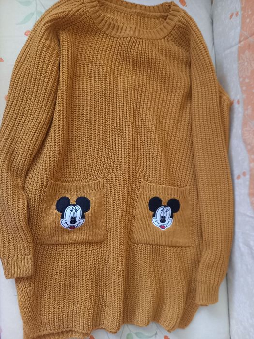Pulover mustar m/l