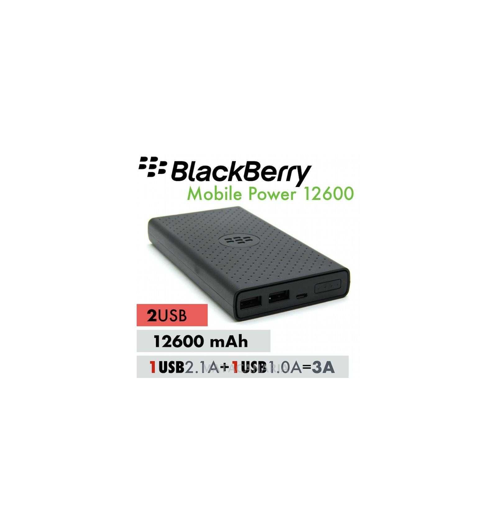 BlackBerry Mobile Power MP-12600 12,600mAh Power Bank Baterie externa