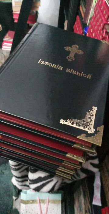 Istoria Biblica Noul si Vechiul Testament in 6 Tomuri-an 1947-leg LUX