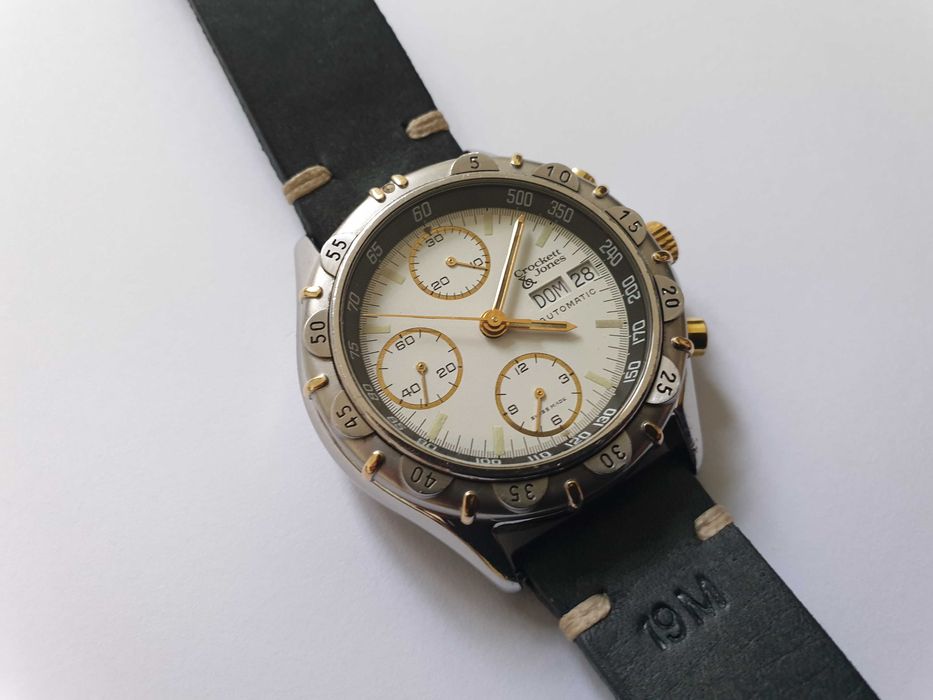 Ceas Crockett  & Jones cronograf automatic (Valjoux 7750)