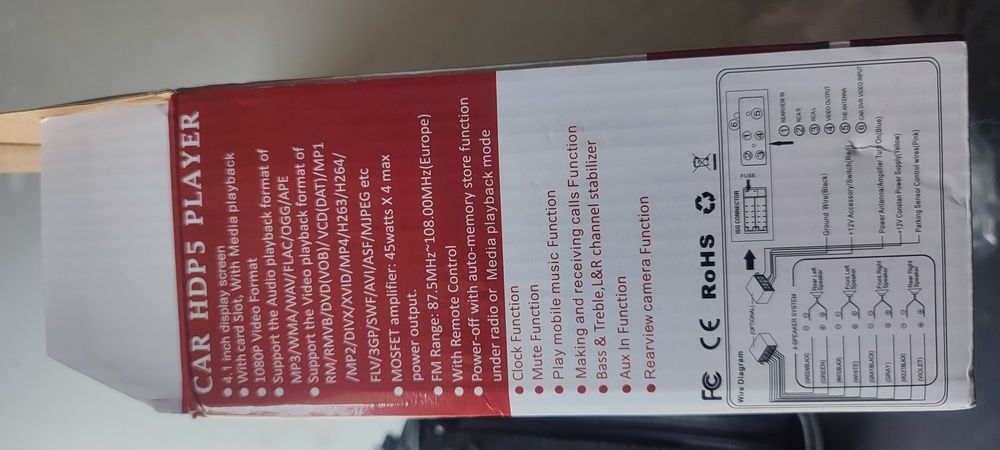 Радио медия 1дин за кола ,ново