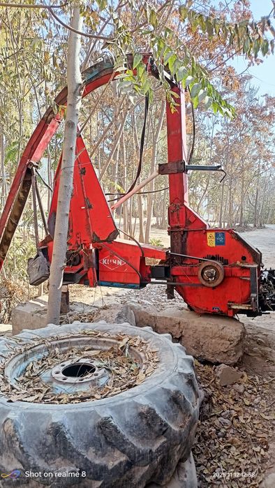 Kuhn 2 qatorlik silyos kambayin pichoqlari yangi qoʻyilgan ishga tayyo