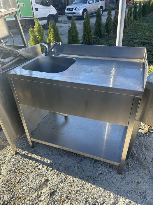 Мивка с плот десен 100см