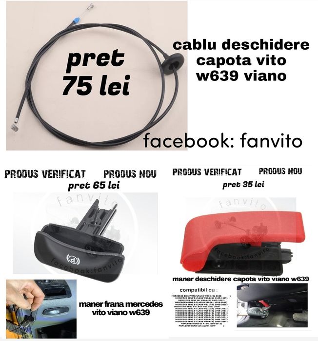 Aparatori noroi vito  w447 w639,viano  foarte flexibile fanvito