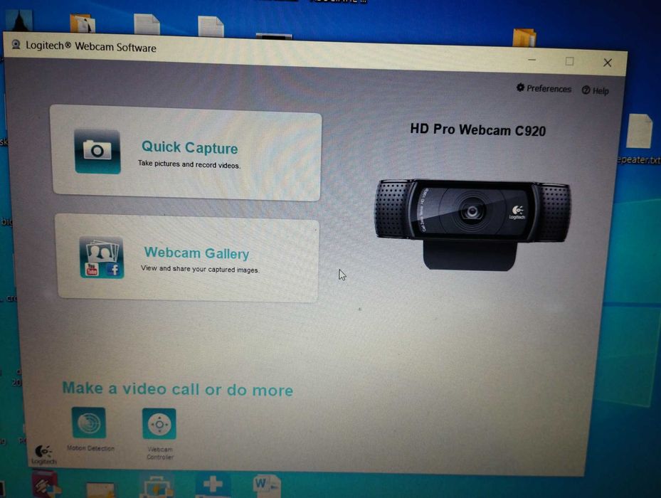 Camera web Logitech C920 Pro, Full HD, Negru