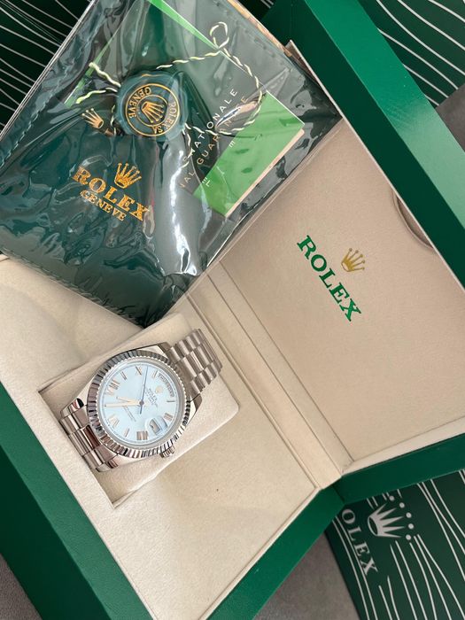 Rolex Day-date albastru