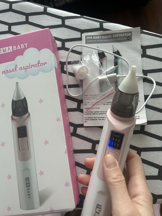 Aspirator nazal electric pentru bebelusi si copii silentios, USB