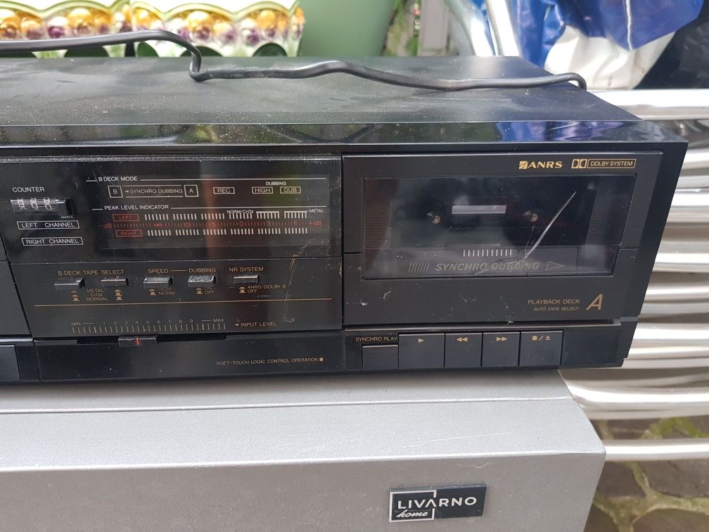 Vand dubluradiocasetofon JVC