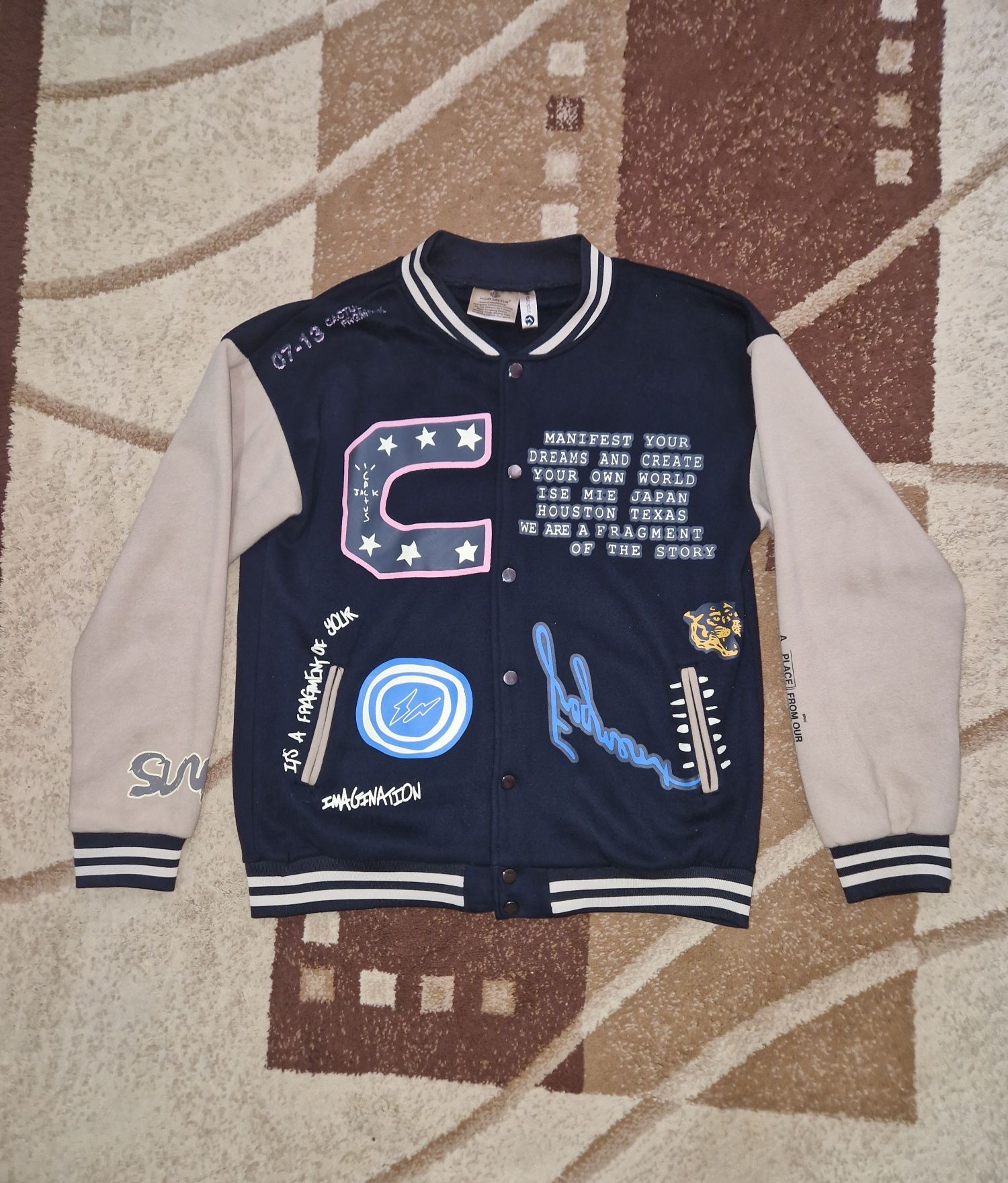 Travis Scott varsity jacket