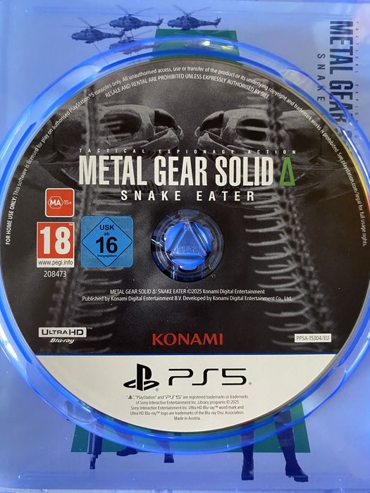 Metal Gear Solid Delta Snake Eater