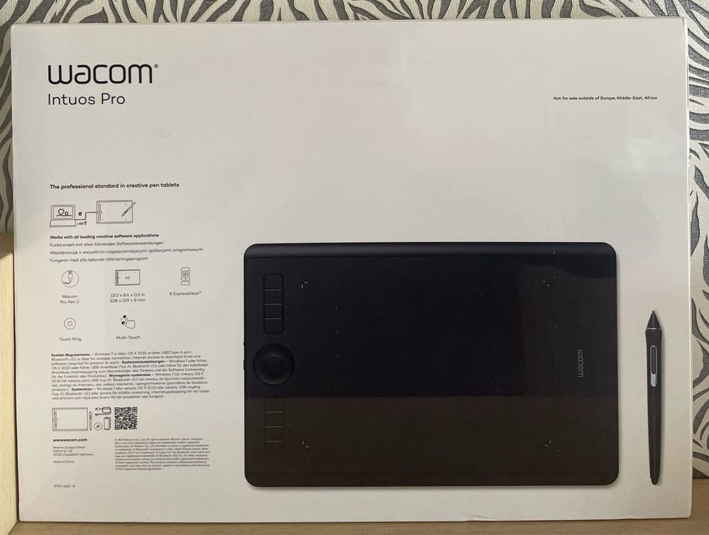 Wacom Intuos Pro M Неразопакован!