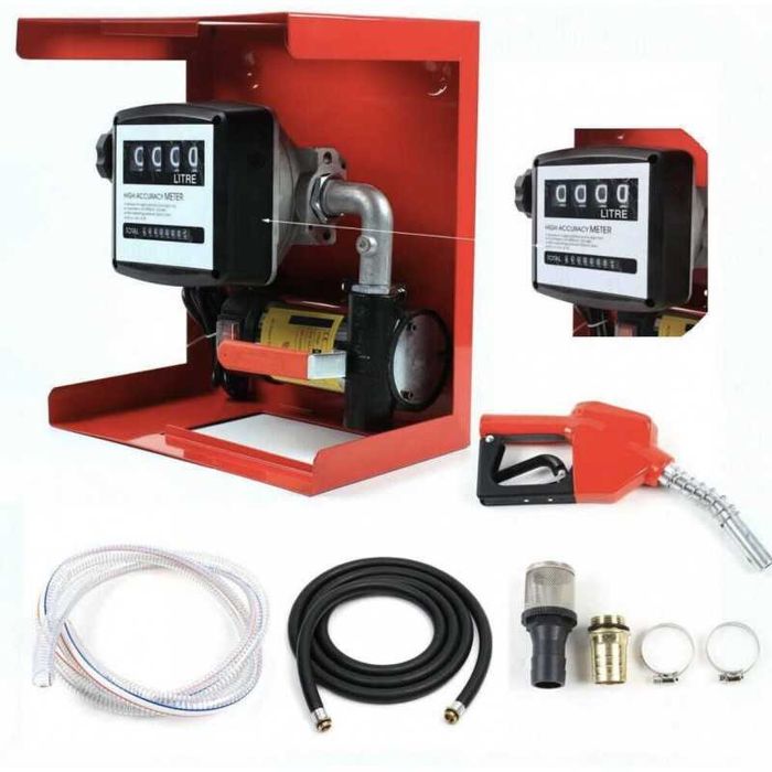 Електрическа помпа за източване на гориво тип колонка 12V 24V 220V