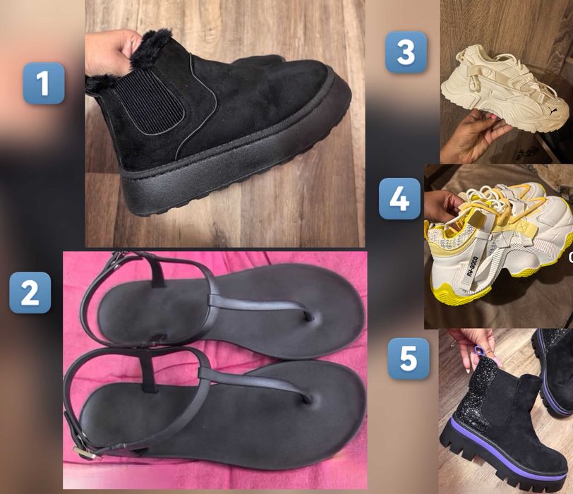 Дамски маратонки, боти, сандали