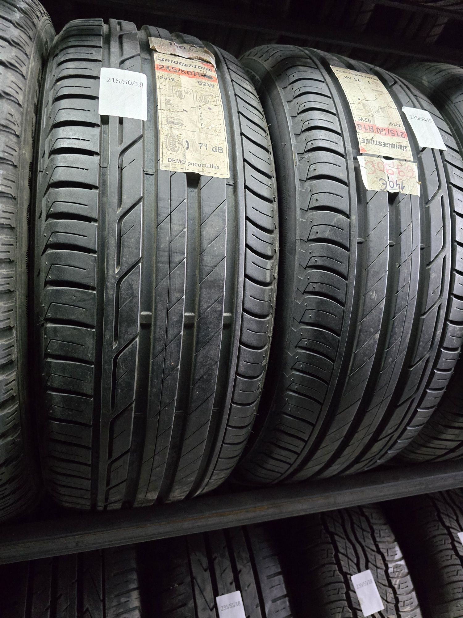 2x 215/50/18 VARA BRIDGESTONE 2019 Stare ca noi