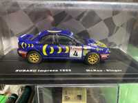 SUBARU IMPREZA 555 WRC #4 machetă auto rally scara 1:43