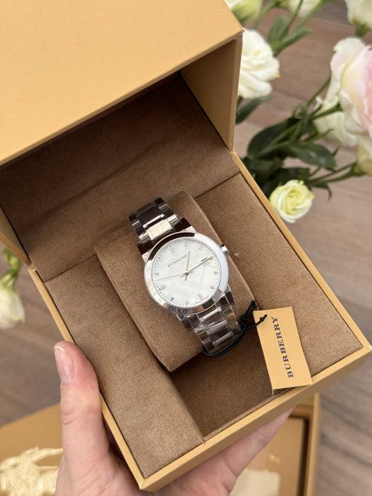 В наличии!Новые!Оригинал! BURBERRY The City Женские часы BU9125, 34мм.