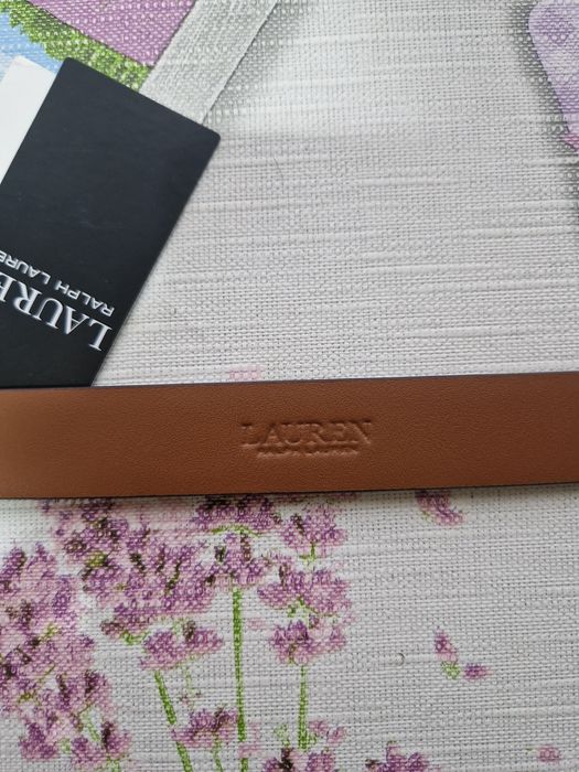 Оригинален колан LAUREN RALPH LAUREN ‘CHARM’ – естествена кожа, S