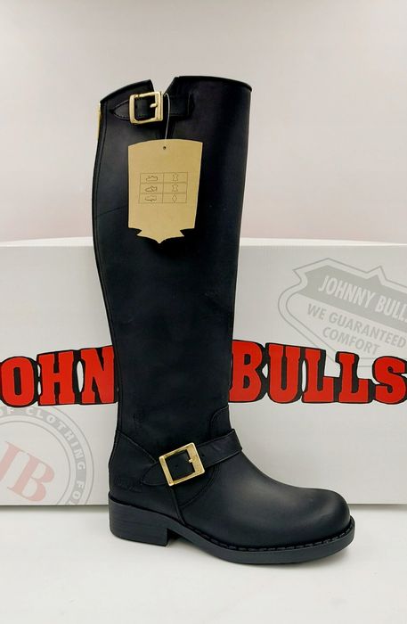Ботуши естествена кожа Johny bulls 39 номер